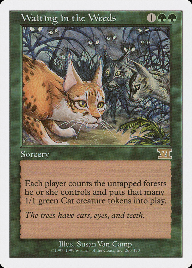 Waiting in the Weeds [Classic Sixth Edition] MTG Single Magic: The Gathering | Red Claw Gaming