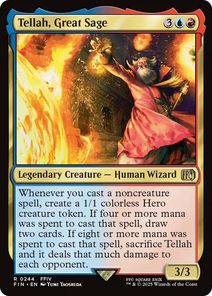 Tellah, Great Sage [FINAL FANTASY] MTG Single Magic: The Gathering | Red Claw Gaming