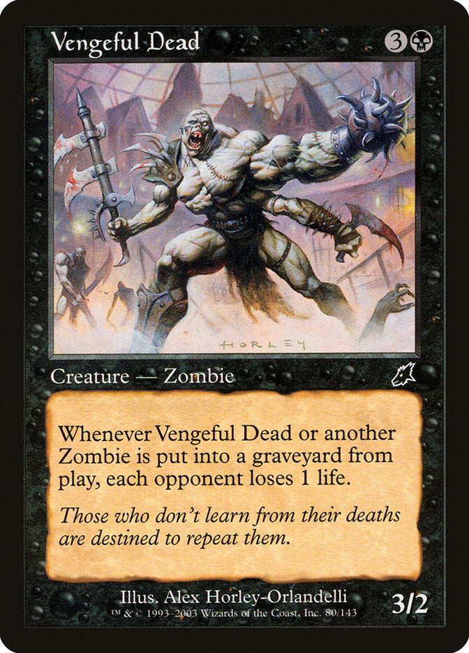 Vengeful Dead [Scourge] MTG Single Magic: The Gathering | Red Claw Gaming