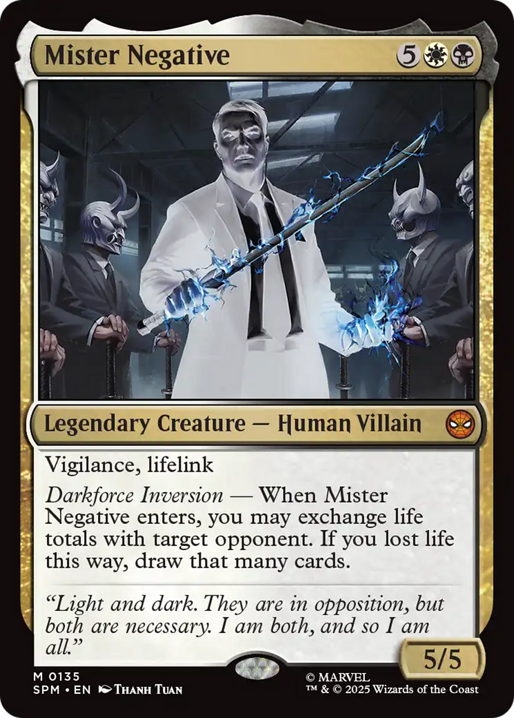 Mister Negative [Marvel's Spider-Man] MTG Single Magic: The Gathering | Red Claw Gaming