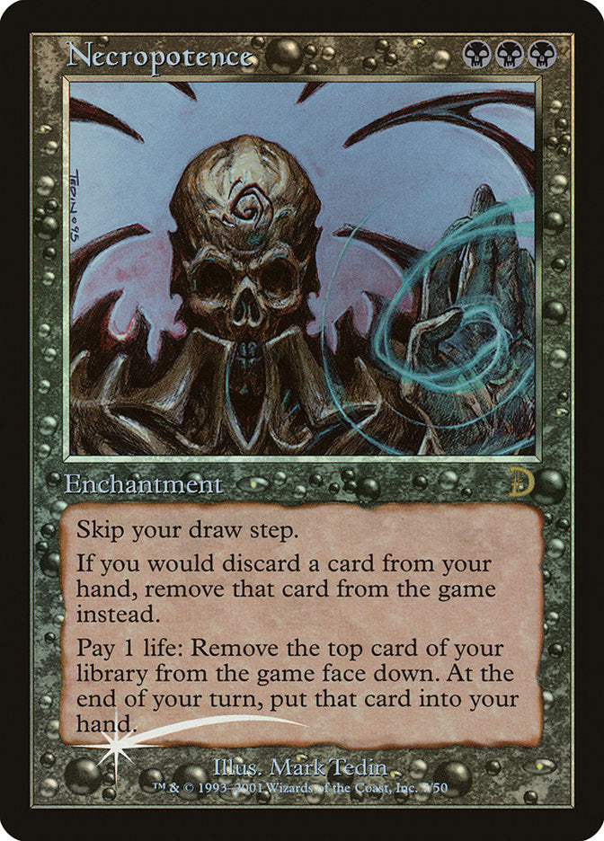 Necropotence [Deckmasters] MTG Single Magic: The Gathering | Red Claw Gaming
