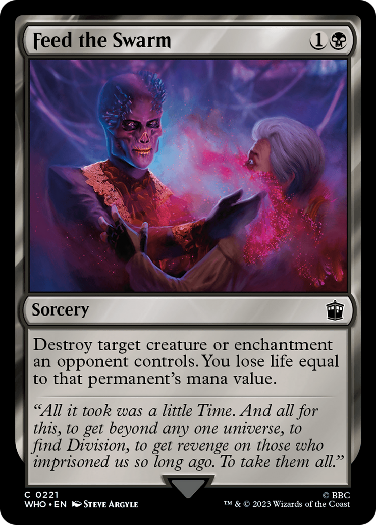 Feed the Swarm [Doctor Who] MTG Single Magic: The Gathering | Red Claw Gaming