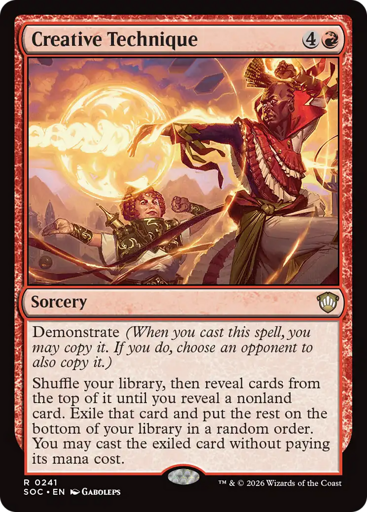 Creative Technique [Secrets of Strixhaven Commander] MTG Single Magic: The Gathering | Red Claw Gaming