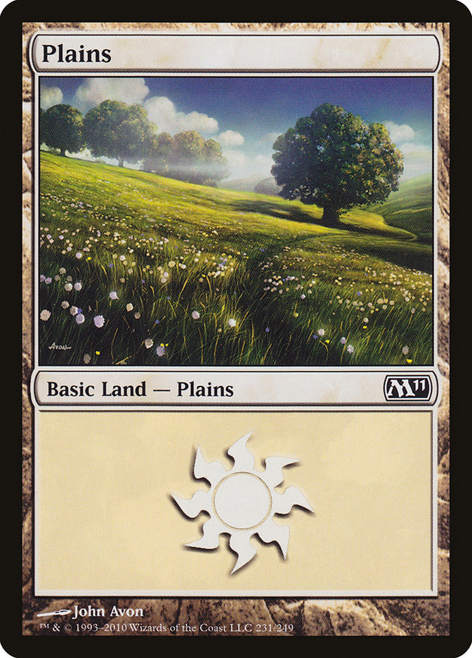 Plains (231) [Magic 2011] MTG Single Magic: The Gathering | Red Claw Gaming