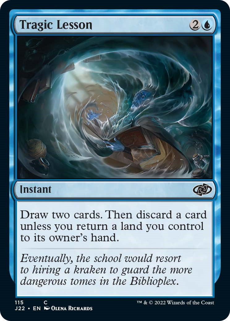 Tragic Lesson [Jumpstart 2022] MTG Single Magic: The Gathering | Red Claw Gaming