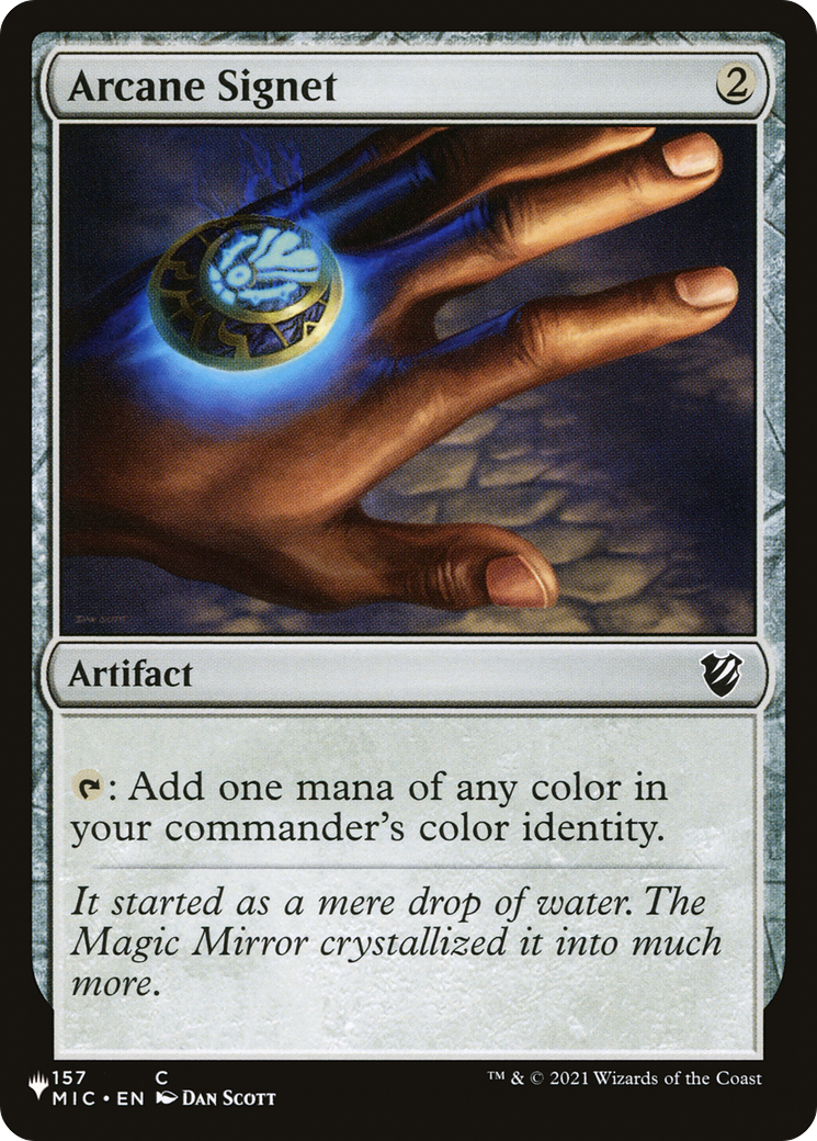 Arcane Signet (MIC) [The List] MTG Single Magic: The Gathering | Red Claw Gaming