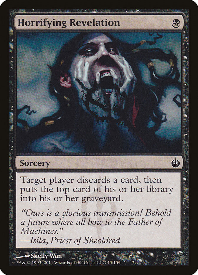 Horrifying Revelation [Mirrodin Besieged] MTG Single Magic: The Gathering | Red Claw Gaming
