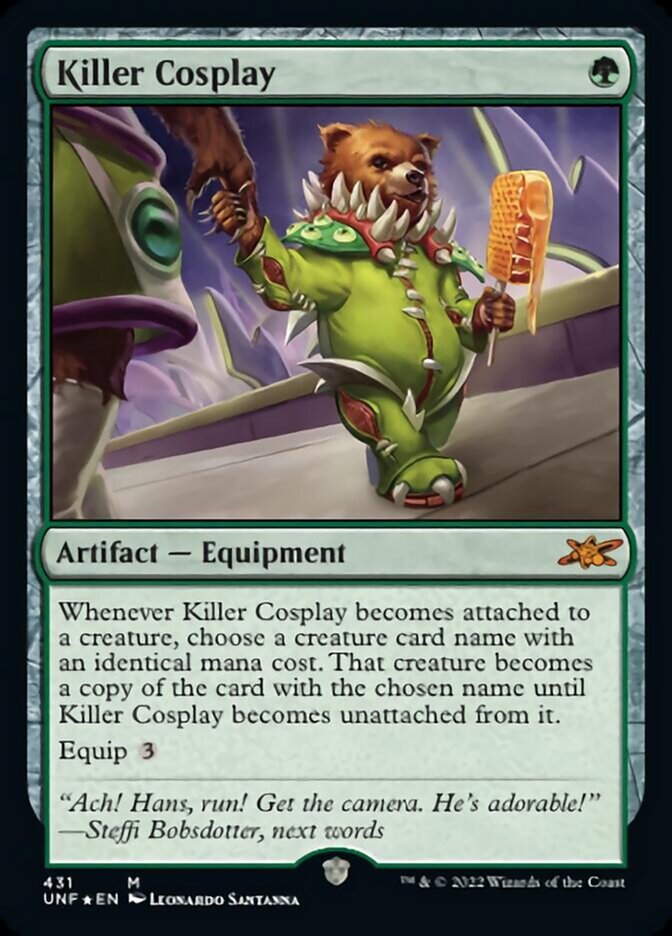 Killer Cosplay (Galaxy Foil) [Unfinity] MTG Single Magic: The Gathering    | Red Claw Gaming