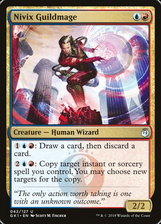 Nivix Guildmage [Guilds of Ravnica Guild Kit] MTG Single Magic: The Gathering | Red Claw Gaming