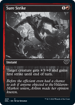 Sure Strike [Innistrad: Double Feature] MTG Single Magic: The Gathering | Red Claw Gaming