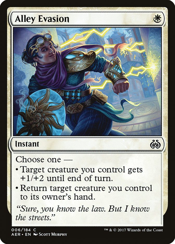 Alley Evasion [Aether Revolt] MTG Single Magic: The Gathering | Red Claw Gaming