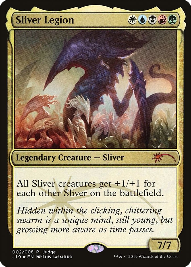 Sliver Legion [Judge Gift Cards 2019] MTG Single Magic: The Gathering | Red Claw Gaming
