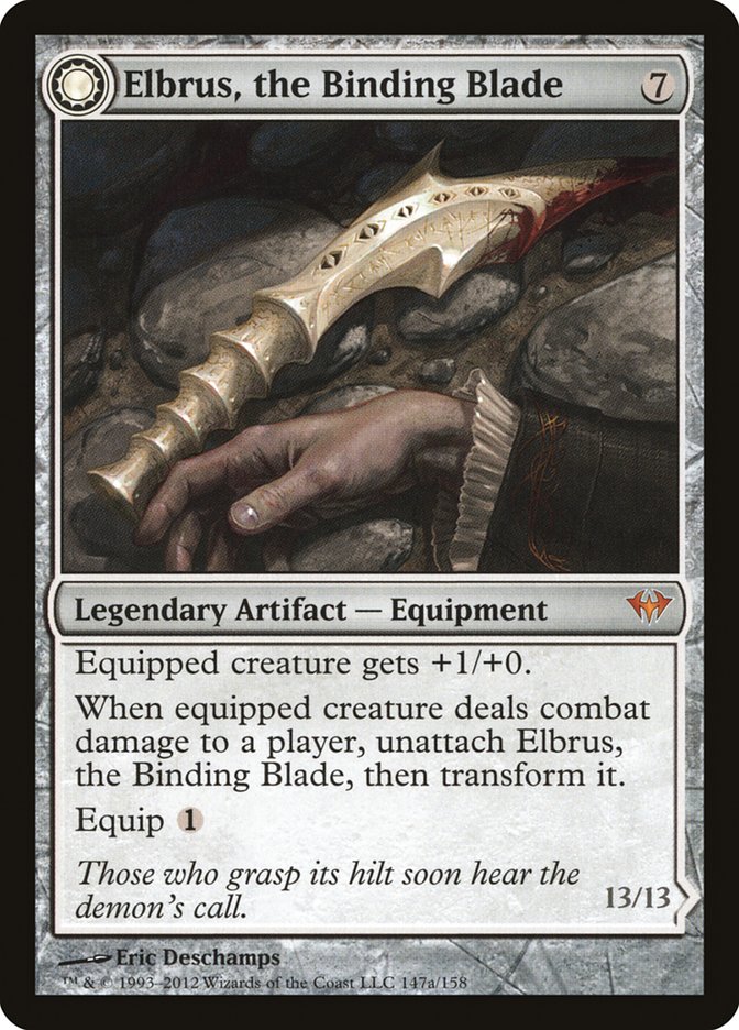 Elbrus, the Binding Blade // Withengar Unbound [Dark Ascension] MTG Single Magic: The Gathering | Red Claw Gaming