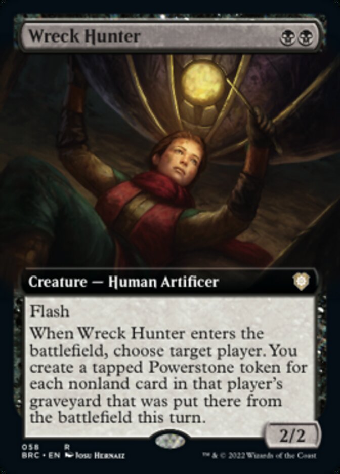 Wreck Hunter (Extended Art) [The Brothers' War Commander] MTG Single Magic: The Gathering | Red Claw Gaming