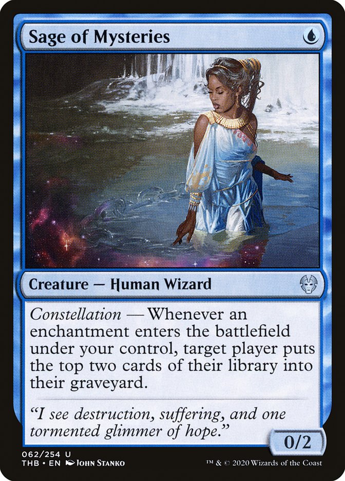 Sage of Mysteries [Theros Beyond Death] MTG Single Magic: The Gathering | Red Claw Gaming