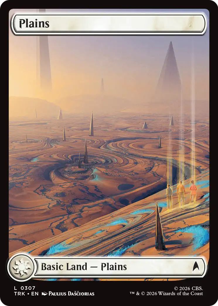 Plains (0307) [Star Trek] MTG Single Magic: The Gathering | Red Claw Gaming