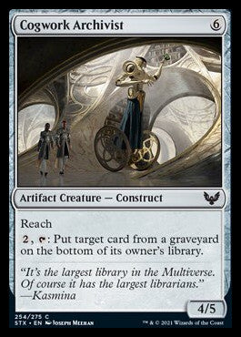 Cogwork Archivist [Strixhaven: School of Mages] MTG Single Magic: The Gathering | Red Claw Gaming