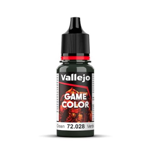 GAME COLOR 028-18ML. DARK GREEN Vallejo Game Color Vallejo    | Red Claw Gaming