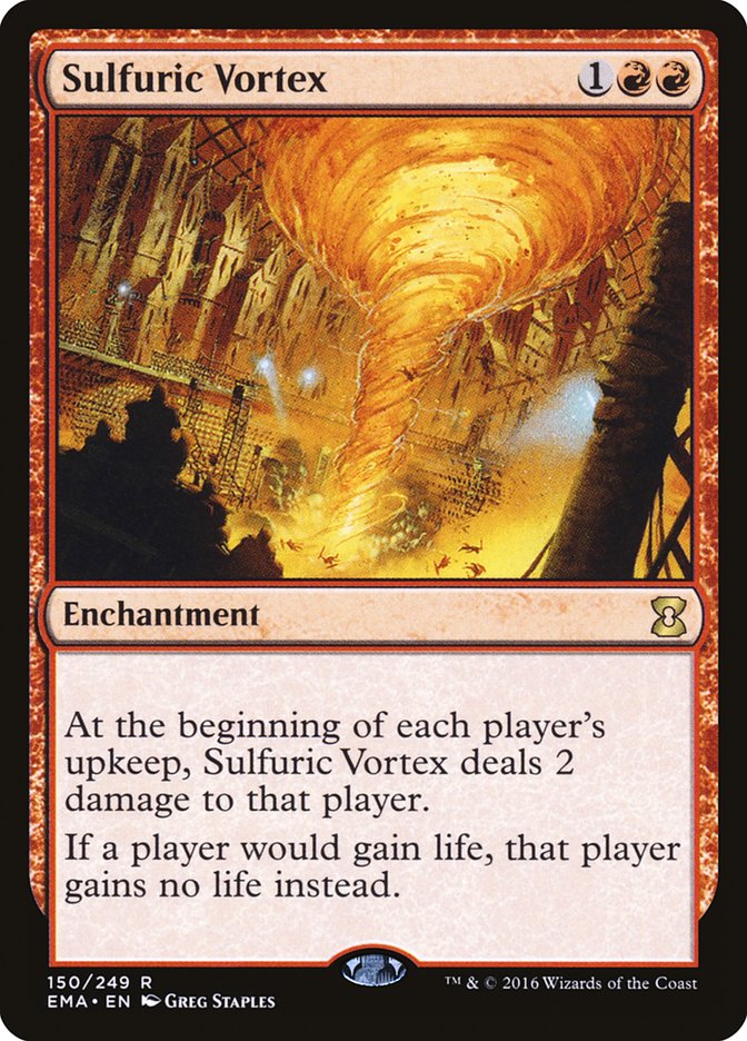 Sulfuric Vortex [Eternal Masters] MTG Single Magic: The Gathering | Red Claw Gaming
