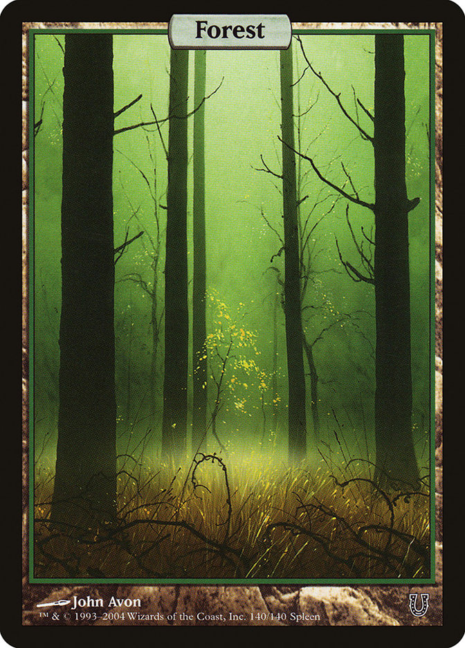 Forest (140) [Unhinged] MTG Single Magic: The Gathering | Red Claw Gaming