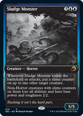 Sludge Monster [Innistrad: Double Feature] MTG Single Magic: The Gathering | Red Claw Gaming