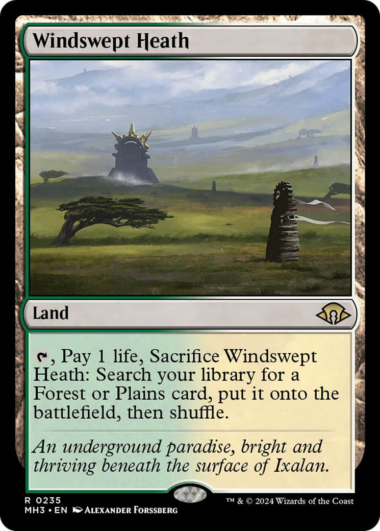 Windswept Heath [Modern Horizons 3] MTG Single Magic: The Gathering | Red Claw Gaming