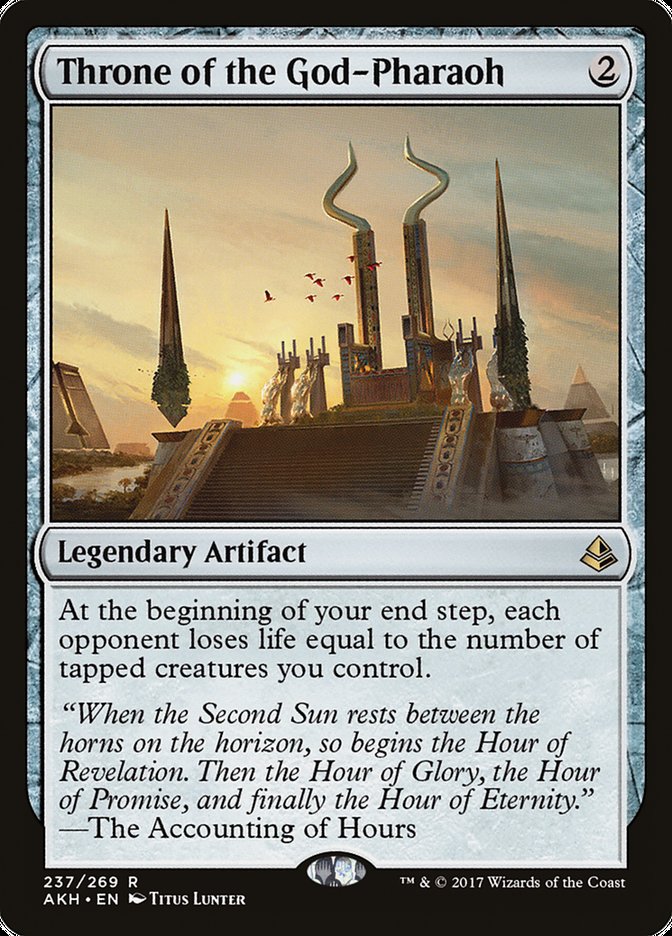 Throne of the God-Pharaoh [Amonkhet] MTG Single Magic: The Gathering | Red Claw Gaming