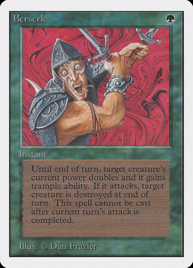 Berserk [Unlimited Edition] MTG Single Magic: The Gathering | Red Claw Gaming