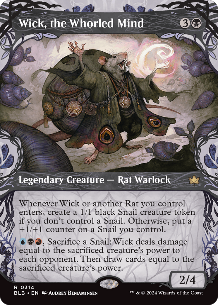 Wick, the Whorled Mind (Showcase) [Bloomburrow] MTG Single Magic: The Gathering | Red Claw Gaming