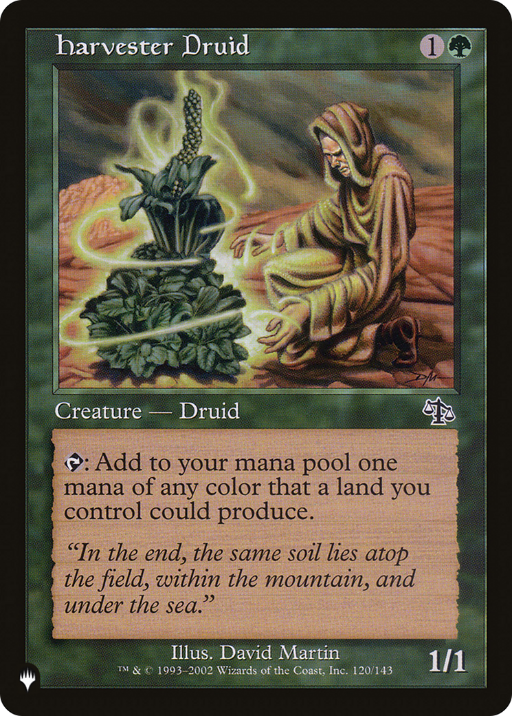 Harvester Druid [The List] MTG Single Magic: The Gathering | Red Claw Gaming