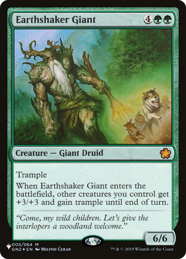 Earthshaker Giant [The List] MTG Single Magic: The Gathering | Red Claw Gaming