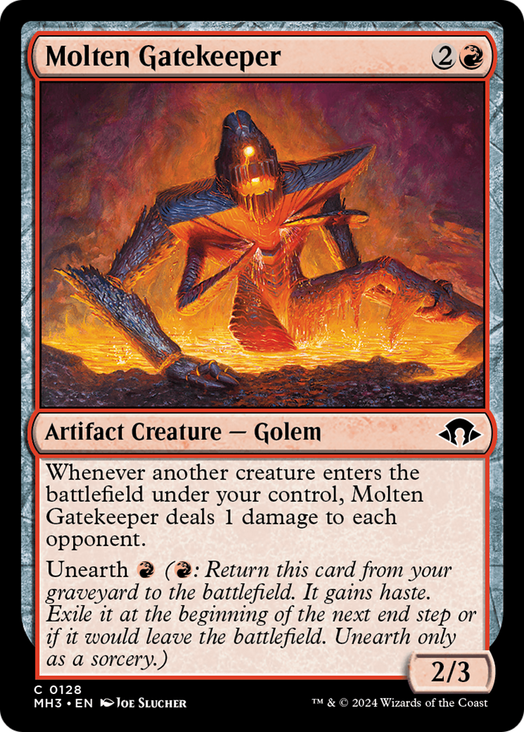 Molten Gatekeeper [Modern Horizons 3] MTG Single Magic: The Gathering    | Red Claw Gaming