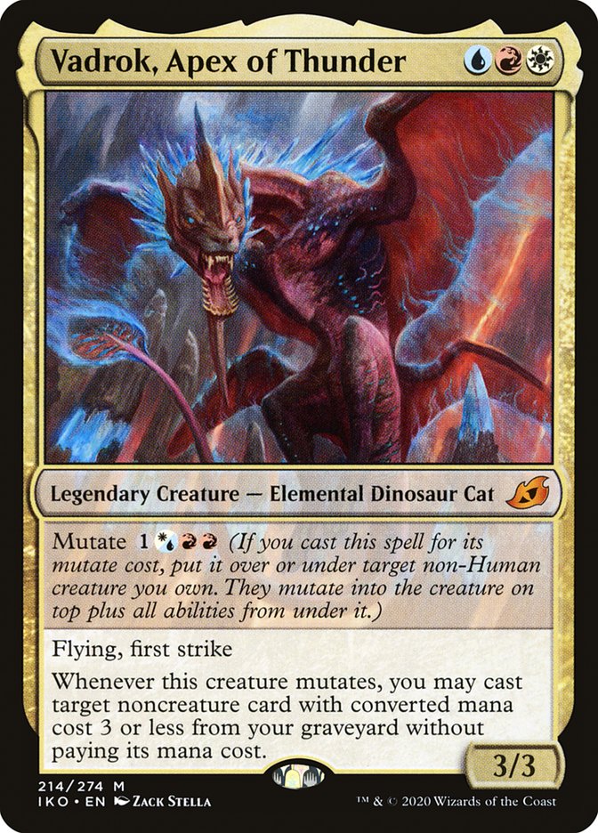 Vadrok, Apex of Thunder [Ikoria: Lair of Behemoths] MTG Single Magic: The Gathering | Red Claw Gaming