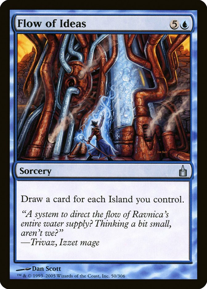 Flow of Ideas [Ravnica: City of Guilds] MTG Single Magic: The Gathering | Red Claw Gaming