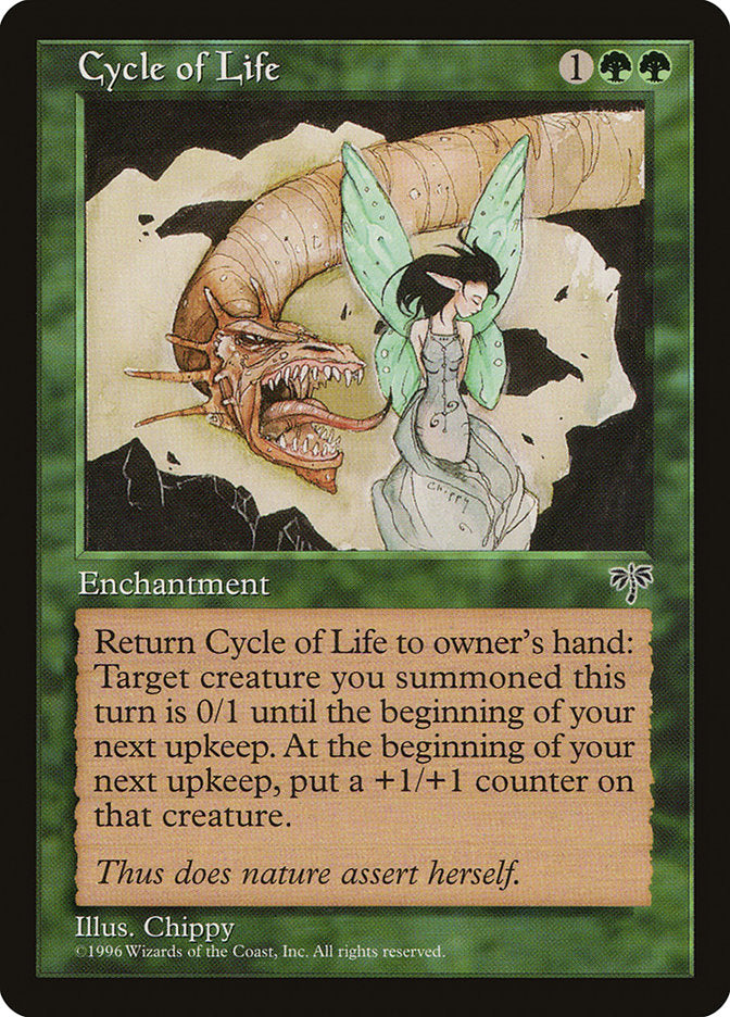 Cycle of Life [Mirage] MTG Single Magic: The Gathering | Red Claw Gaming