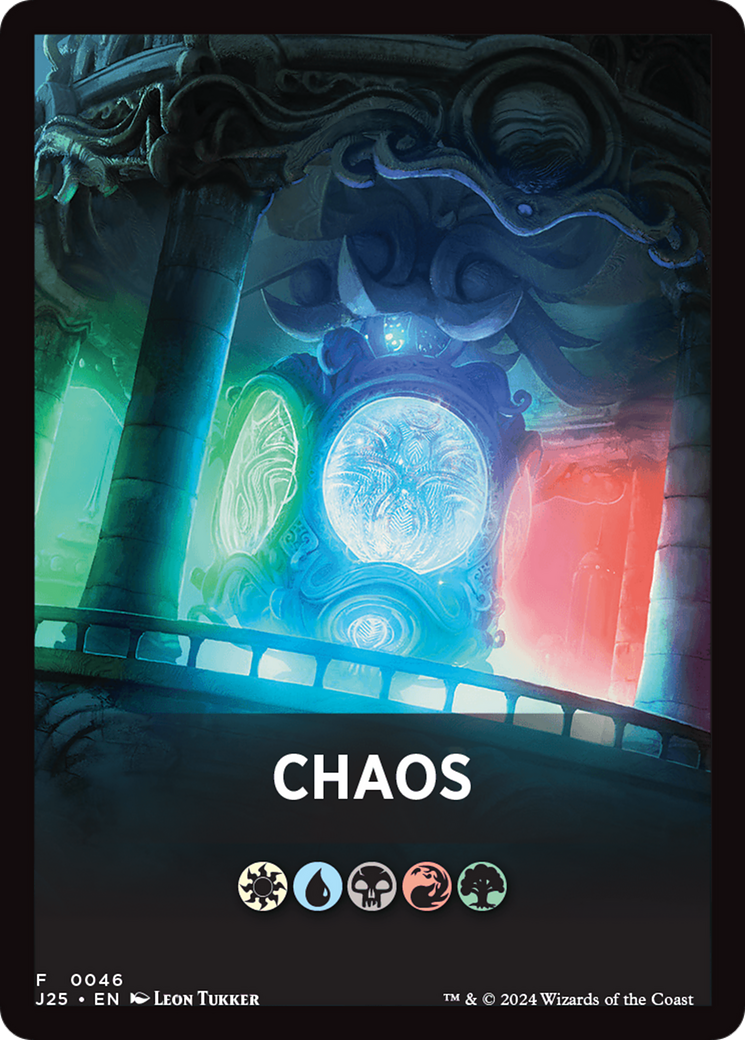 Chaos Theme Card [Foundations Jumpstart Front Cards] MTG Single Magic: The Gathering | Red Claw Gaming