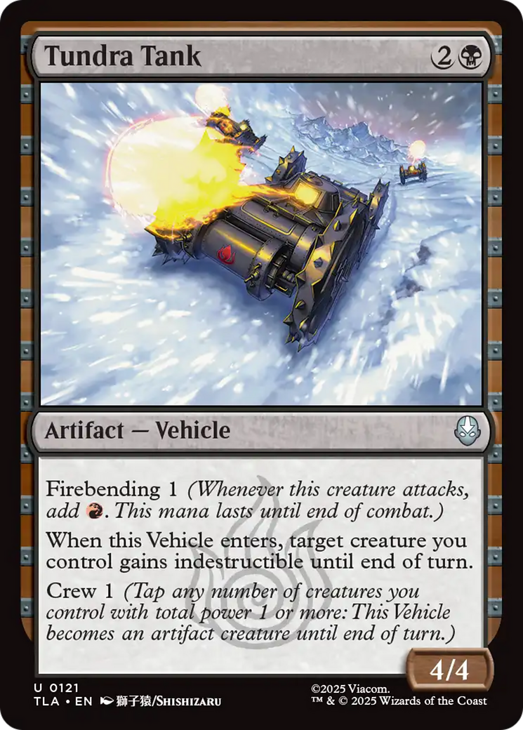 Tundra Tank [Avatar: The Last Airbender] MTG Single Magic: The Gathering | Red Claw Gaming