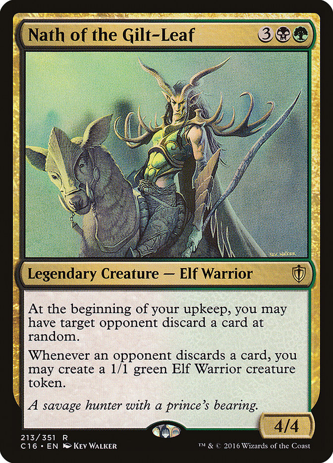 Nath of the Gilt-Leaf [Commander 2016] MTG Single Magic: The Gathering | Red Claw Gaming