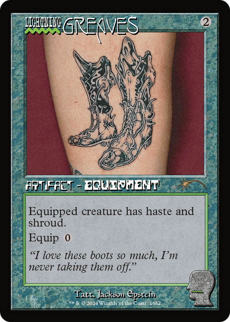 Lightning Greaves (1662) [Secret Lair Drop Series] MTG Single Magic: The Gathering | Red Claw Gaming