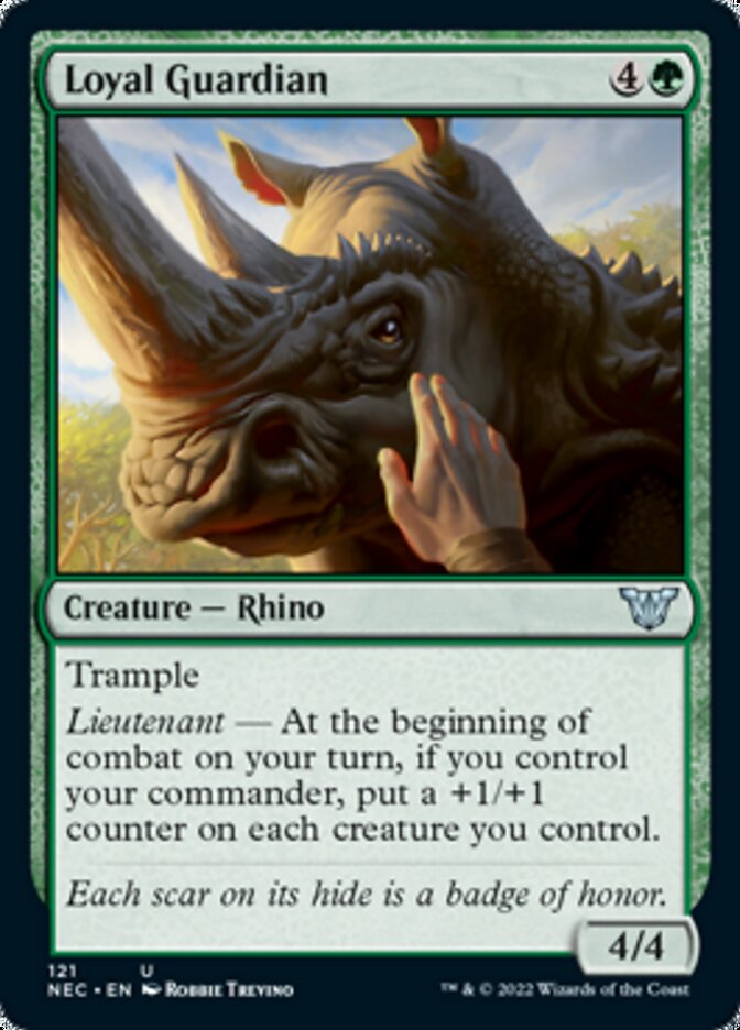 Loyal Guardian [Kamigawa: Neon Dynasty Commander] MTG Single Magic: The Gathering | Red Claw Gaming