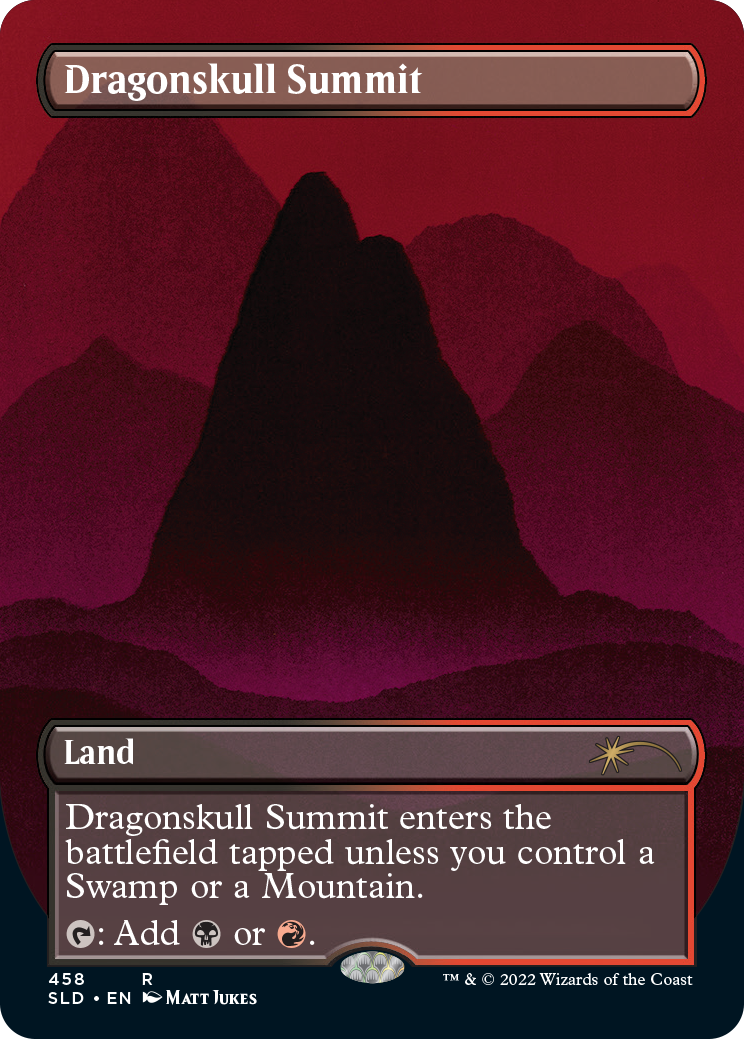 Dragonskull Summit (Borderless) [Secret Lair Drop Series] MTG Single Magic: The Gathering | Red Claw Gaming