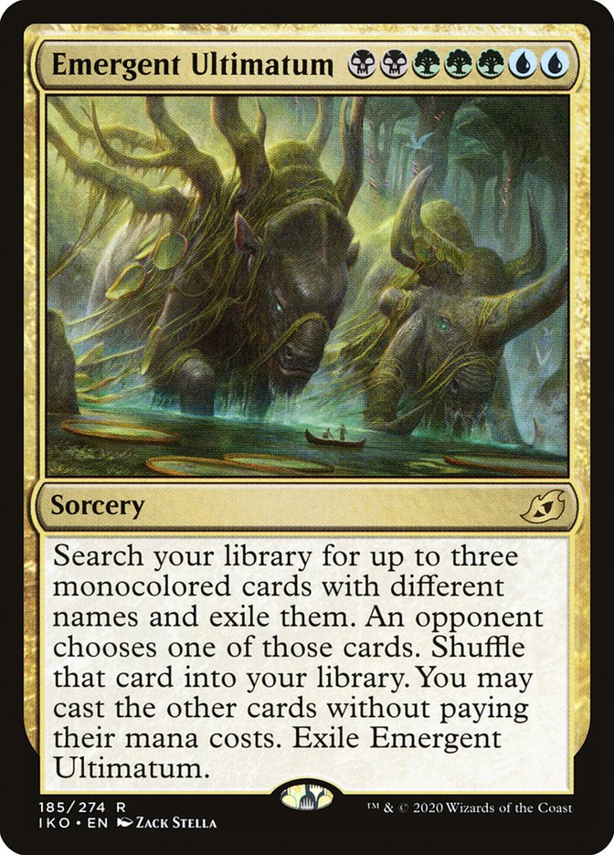 Emergent Ultimatum [Ikoria: Lair of Behemoths] MTG Single Magic: The Gathering | Red Claw Gaming