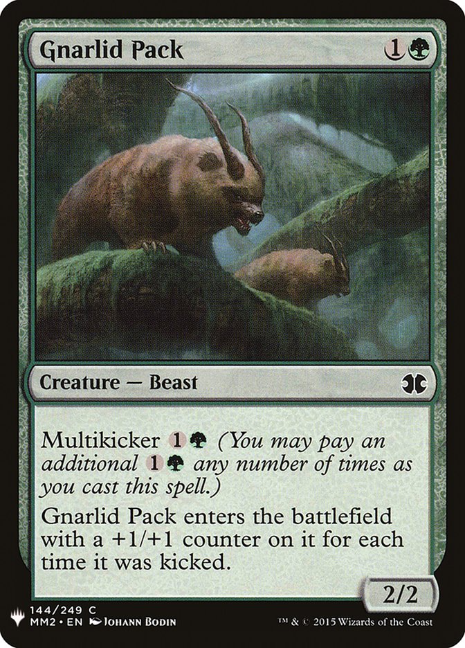 Gnarlid Pack [Mystery Booster] MTG Single Magic: The Gathering | Red Claw Gaming
