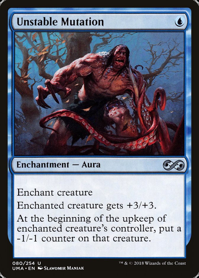 Unstable Mutation [Ultimate Masters] MTG Single Magic: The Gathering | Red Claw Gaming