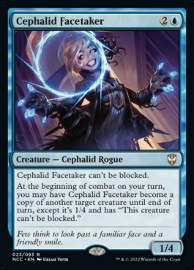 Cephalid Facetaker [Streets of New Capenna Commander] MTG Single Magic: The Gathering | Red Claw Gaming