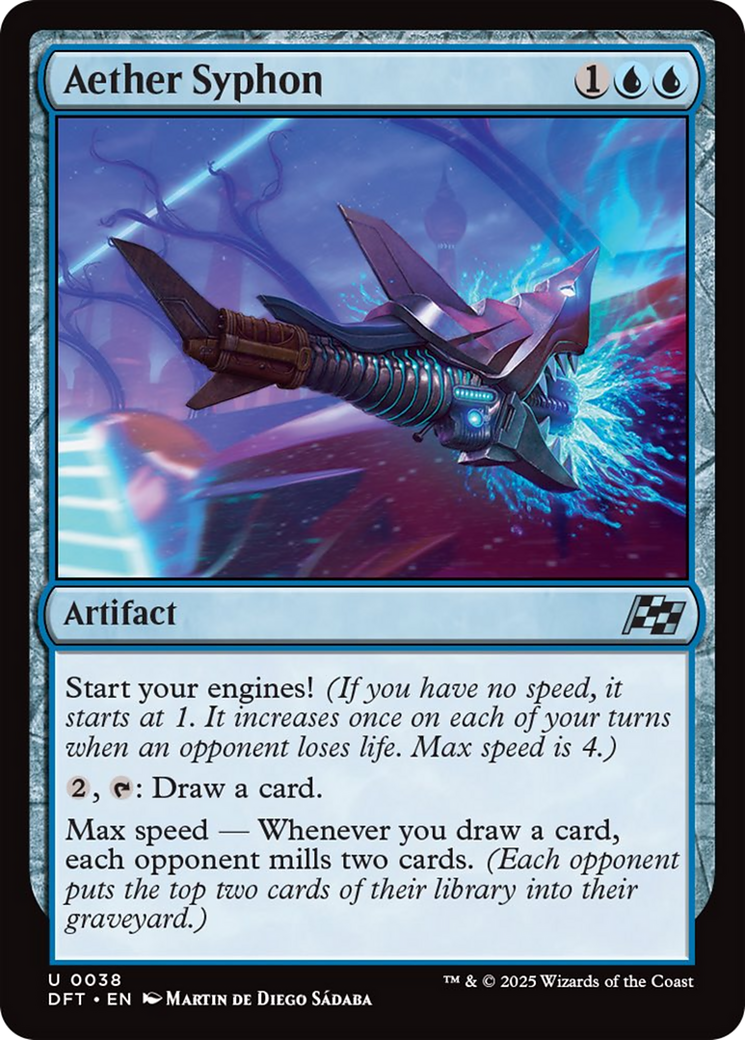 Aether Syphon [Aetherdrift] MTG Single Magic: The Gathering | Red Claw Gaming