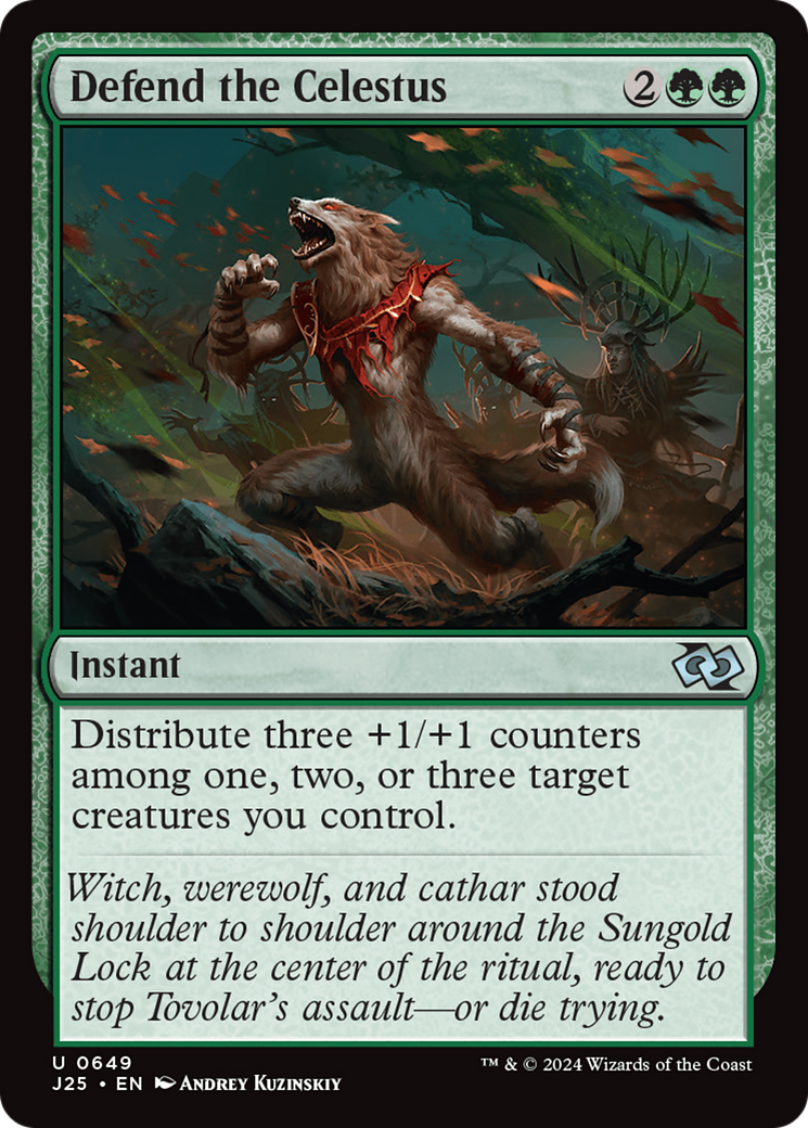 Defend the Celestus [Foundations Jumpstart] MTG Single Magic: The Gathering | Red Claw Gaming