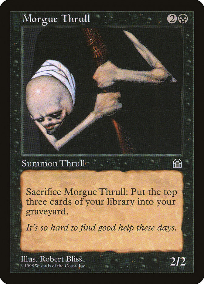 Morgue Thrull [Stronghold] MTG Single Magic: The Gathering | Red Claw Gaming