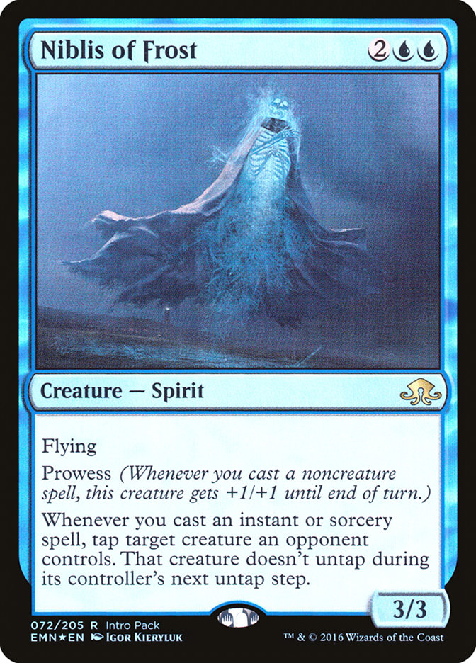 Niblis of Frost (Intro Pack) [Eldritch Moon Promos] MTG Single Magic: The Gathering | Red Claw Gaming
