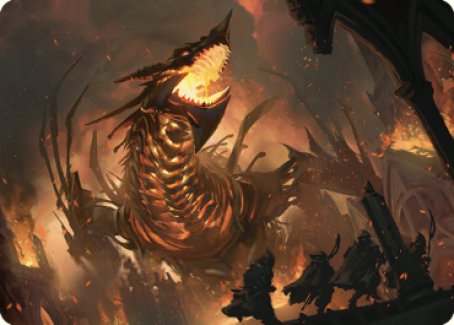 The Fall of Kroog Art Card [The Brothers' War Art Series] MTG Single Magic: The Gathering | Red Claw Gaming
